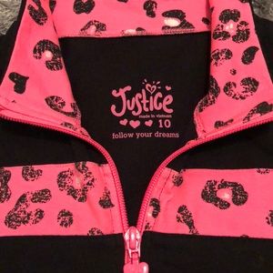 Justice Jackets & Coats - Justice athletic zip-up jacket. Girls size 10 Justice Jackets & Coats - Justice athletic zip-up jacket. Girls size 10